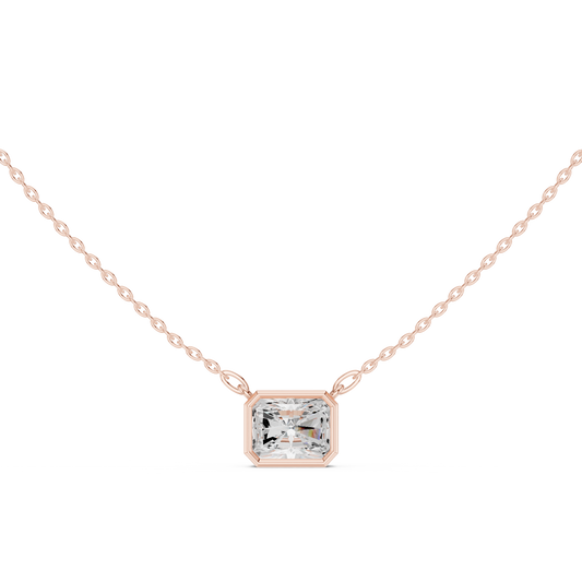 2.50CT Radiant Cut Lab Grown Diamond Vintage Classic Pendant Gift For Her - HIGHCARAT DIAMONDS