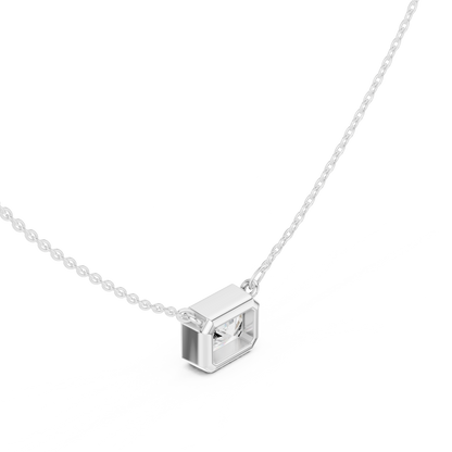 2.50CT Radiant Cut Lab Grown Diamond Vintage Classic Pendant Gift For Her - HIGHCARAT DIAMONDS