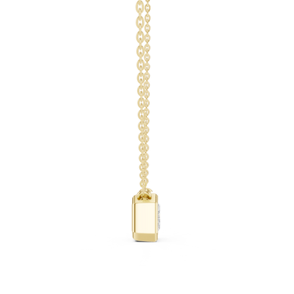 2.50CT Radiant Cut Lab Grown Diamond Vintage Classic Pendant Gift For Her - HIGHCARAT DIAMONDS