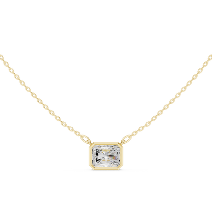 2.50CT Radiant Cut Lab Grown Diamond Vintage Classic Pendant Gift For Her - HIGHCARAT DIAMONDS