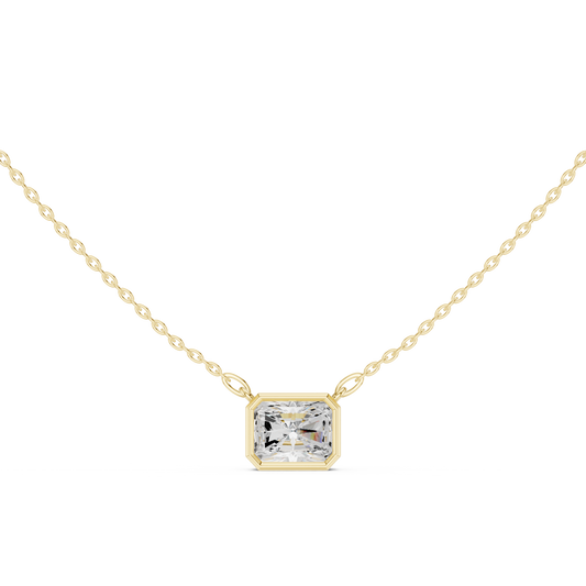 2.50CT Radiant Cut Lab Grown Diamond Vintage Classic Pendant Gift For Her - HIGHCARAT DIAMONDS