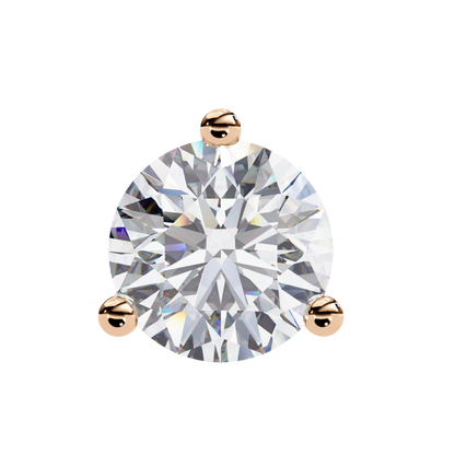 Vintage 2.57CTRound Cut Diamond 3 Prong Set Delicate Elegance Dainty Cluster Stud Earring For Her - HIGHCARAT DIAMONDS