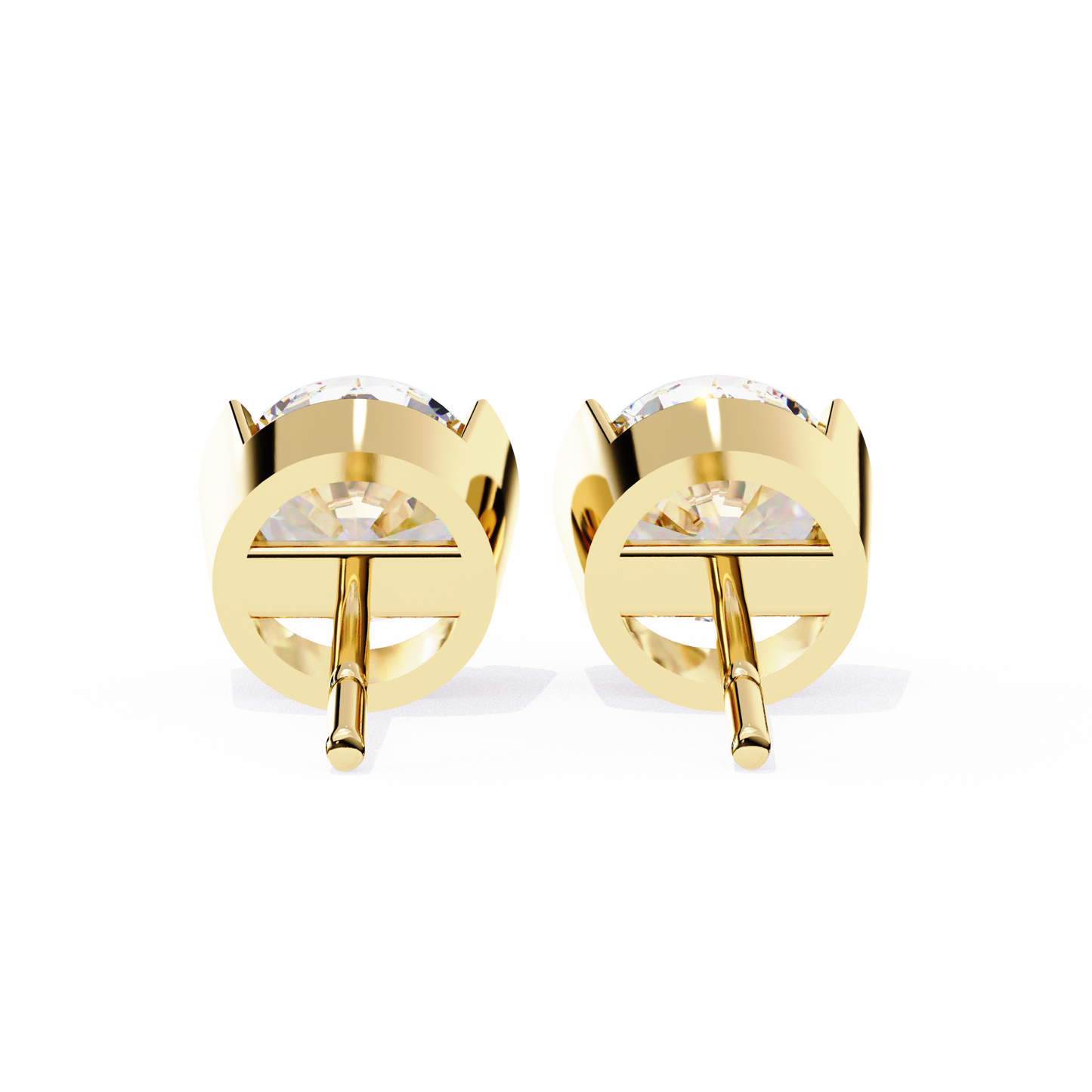 2.57Ct Round Cut Lab Grown Diamond Antique Elegant Minimalist Vintage Stud Earring Special Day Gift For Her - HIGHCARAT DIAMONDS