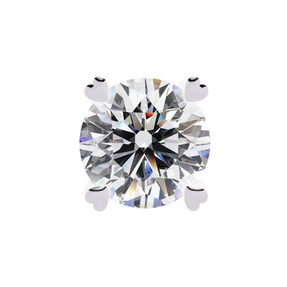 2.57CT Round Cut Top Grade Diamond Certified Cluster Stunning Timeless Stud Earring For Gift - HIGHCARAT DIAMONDS