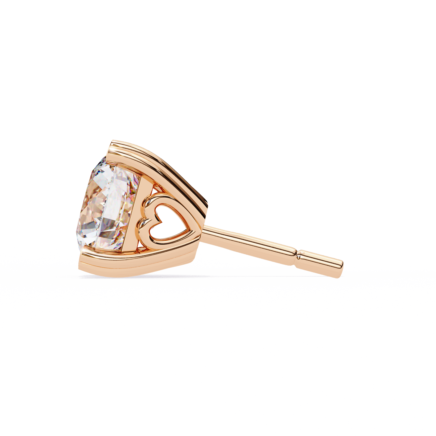 2.57CT Round Cut Top Grade Diamond Certified Cluster Stunning Timeless Stud Earring For Gift - HIGHCARAT DIAMONDS