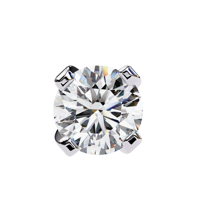 2.57Ct Round Cut  Lab Grown Diamond Antique Art Deco Stunning Handmade Screw Back Part Wear Stud Earring For Gift - HIGHCARAT DIAMONDS