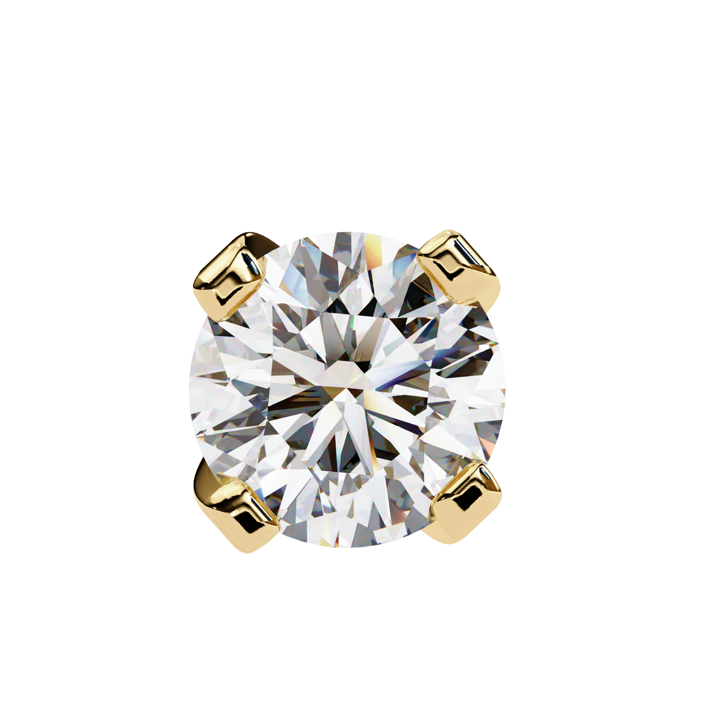 2.57Ct Round Cut  Lab Grown Diamond Antique Art Deco Stunning Handmade Screw Back Part Wear Stud Earring For Gift - HIGHCARAT DIAMONDS