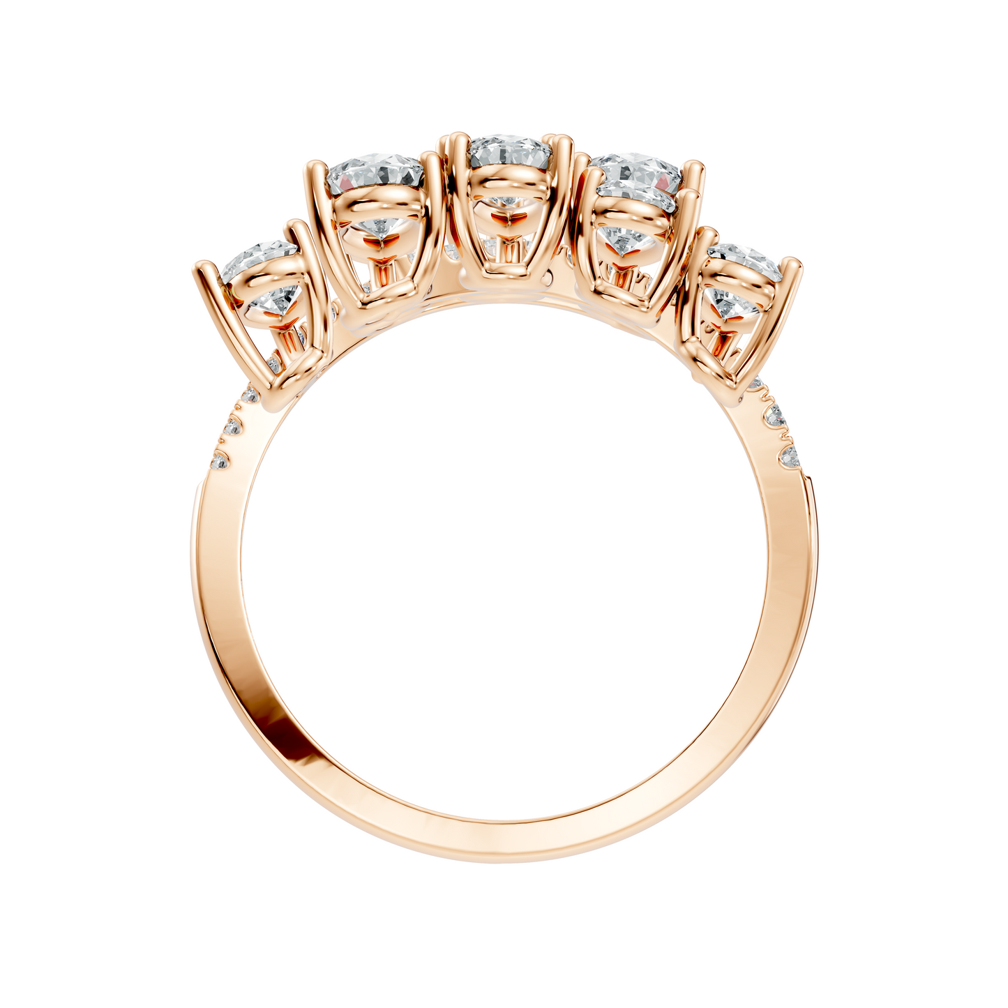 2.74Ct Pear and Round Cut Lab Grown Diamond Antique Vintage Stunning Bridesmaid Ring For Her - HIGHCARAT DIAMONDS