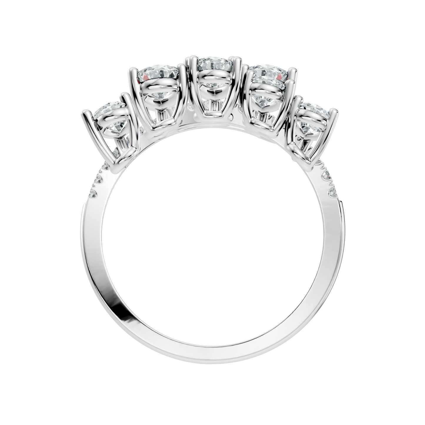 2.74Ct Pear and Round Cut Lab Grown Diamond Antique Vintage Stunning Bridesmaid Ring For Her - HIGHCARAT DIAMONDS