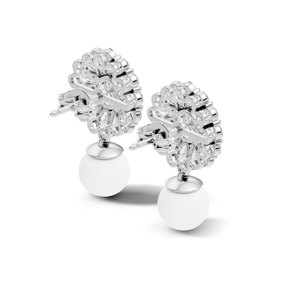 3.24 CT Pear Cut Diamond Stud Lab Grown Wedding Studs Unique drop Earring Gift For Women's - HIGHCARAT DIAMONDS