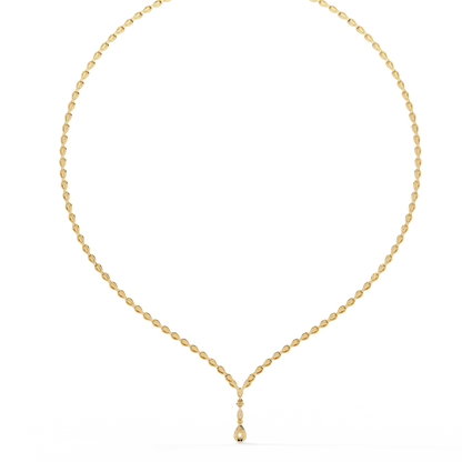4.52 CT  Round Cut Natural And Lab Grown Top Grade Diamond Delicate Prong Set Bridesmaid Necklace for Gifted By Mother, bride - HIGHCARAT DIAMONDS