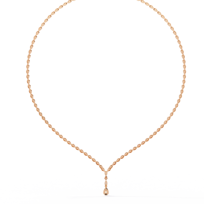 4.52 CT  Round Cut Natural And Lab Grown Top Grade Diamond Delicate Prong Set Bridesmaid Necklace for Gifted By Mother, bride - HIGHCARAT DIAMONDS