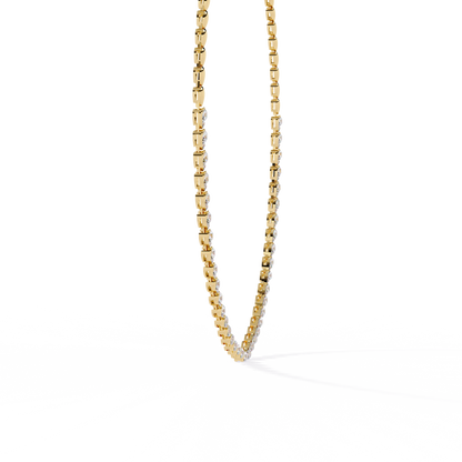 4.84 Ct Round Cut Natural And Lab Grown Stunning Classic Statement Necklace Gift For Her - HIGHCARAT DIAMONDS