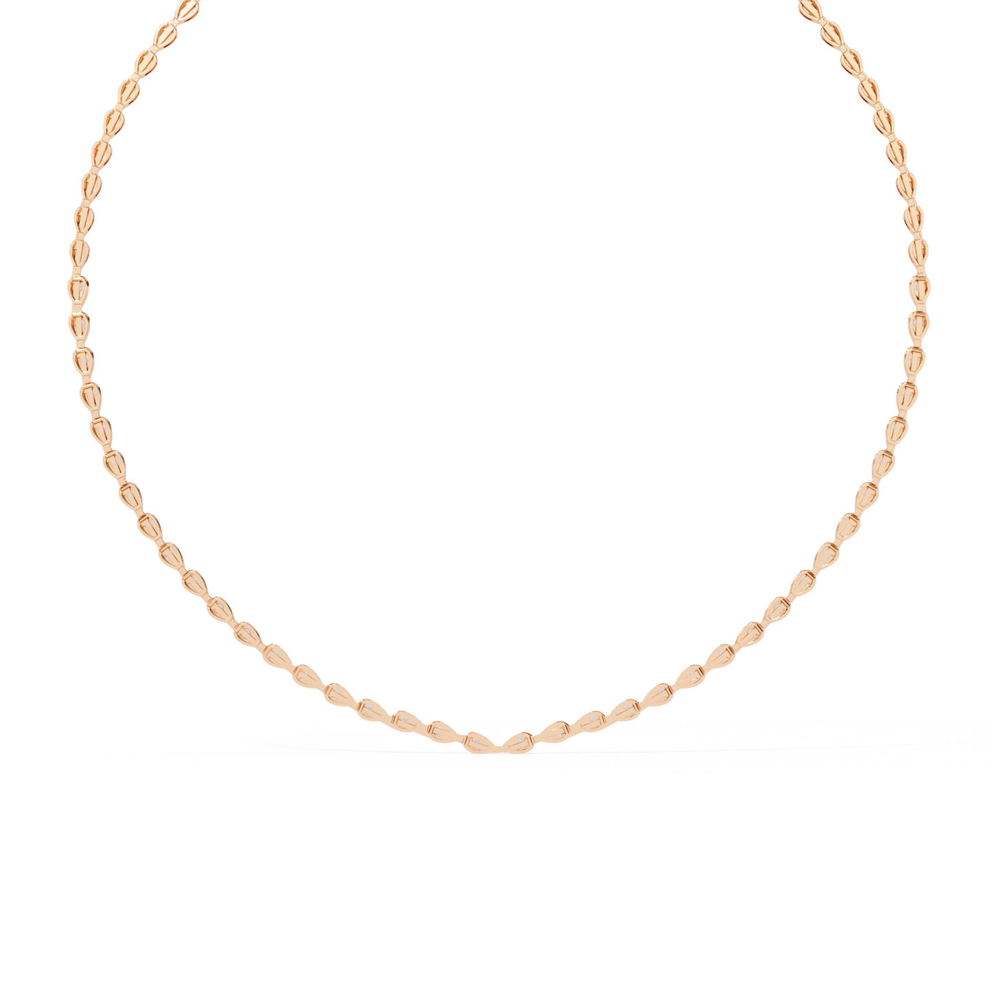 4.84 Ct Round Cut Natural And Lab Grown Stunning Classic Statement Necklace Gift For Her - HIGHCARAT DIAMONDS