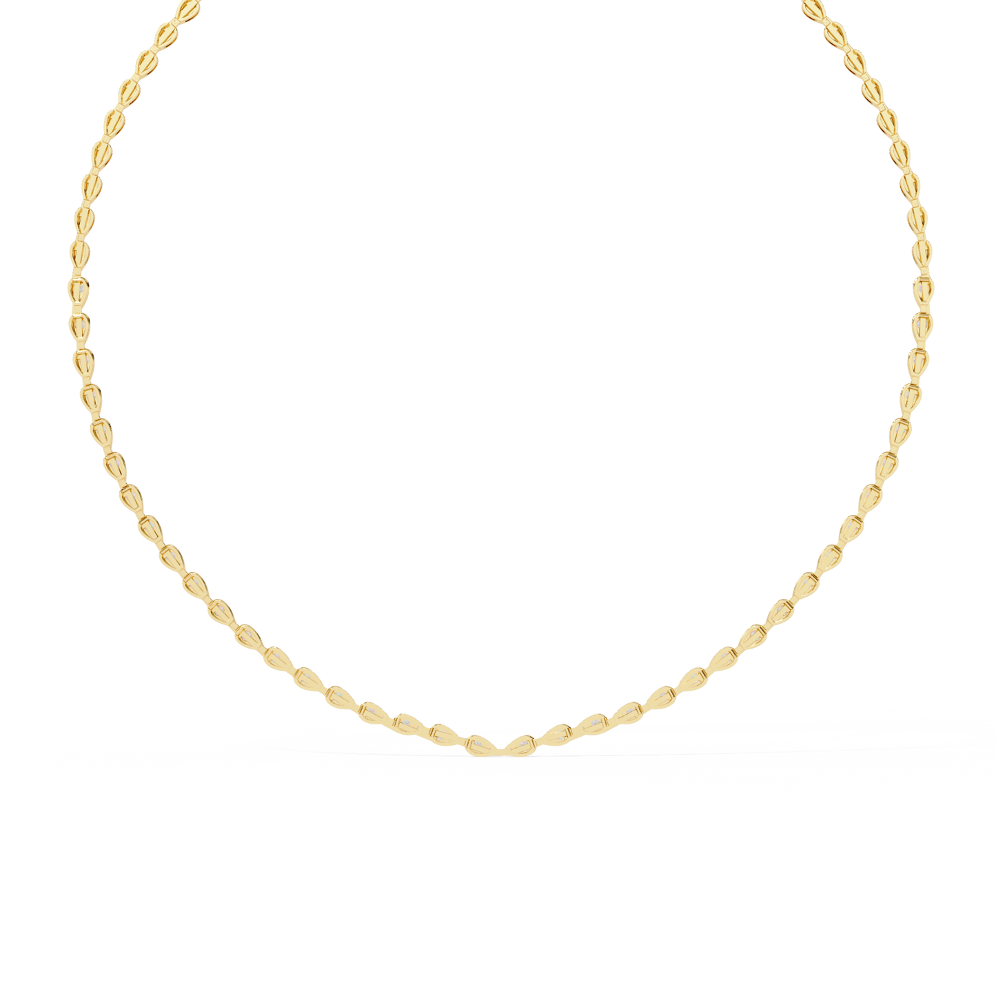 4.84 Ct Round Cut Natural And Lab Grown Stunning Classic Statement Necklace Gift For Her - HIGHCARAT DIAMONDS