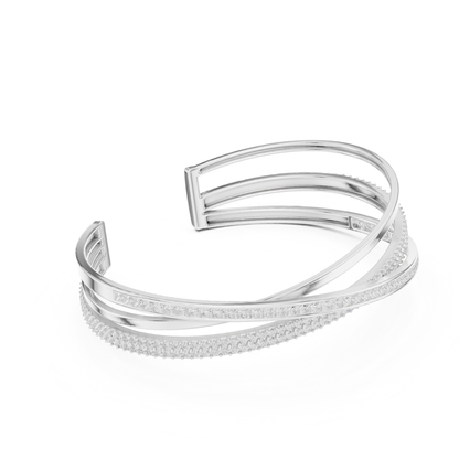 5.70CT Princess & Round Cut Lab Grown Diamond Minimalist Wedding Bracelet - HIGHCARAT DIAMONDS