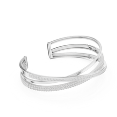 5.70CT Princess & Round Cut Lab Grown Diamond Minimalist Wedding Bracelet - HIGHCARAT DIAMONDS