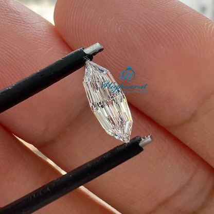 Marquise Shape Step Cut Diamond, Antique Flawless Clarity Lab Grown Dainty Perfect Classic Diamond Use For Solitaire Ring, Pendant