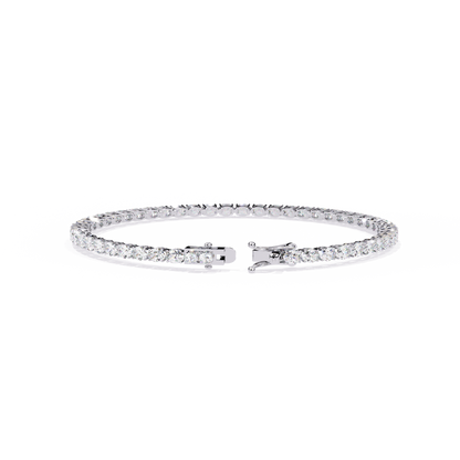 6.72Ct Oval Cut Top Grade Diamond Unique Minimalist Vintage Elegant Stacking Tennis Bridal Bracelet For Her - HIGHCARAT DIAMONDS