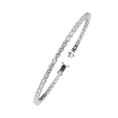 6.72Ct Oval Cut Top Grade Diamond Unique Minimalist Vintage Elegant Stacking Tennis Bridal Bracelet For Her - HIGHCARAT DIAMONDS