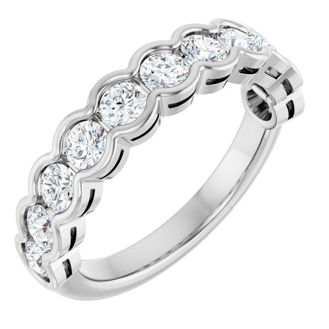 14K Yellow 1/4 CTW Lab-Grown Diamond Anniversary Band