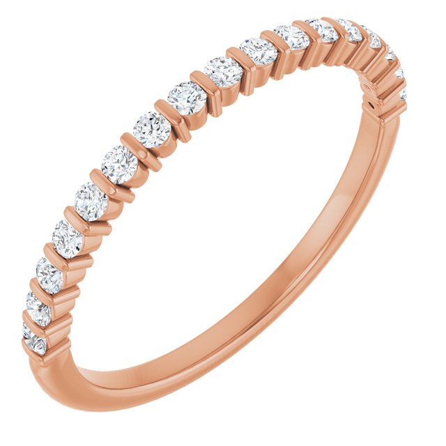 14K White 1/5 CTW Lab-Grown Diamond Anniversary Band