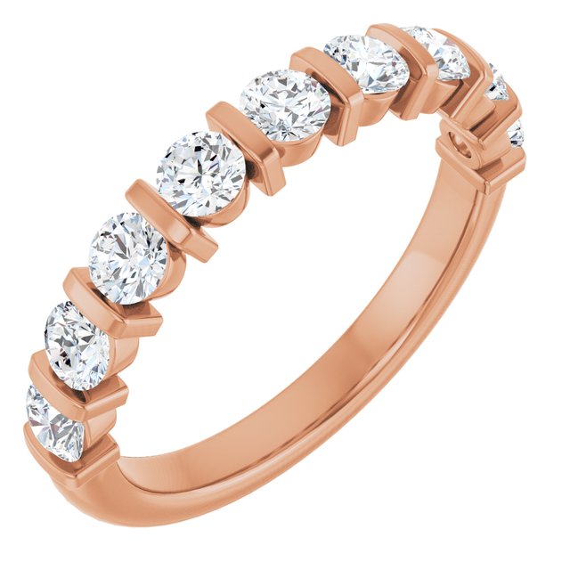 14K White 1/5 CTW Lab-Grown Diamond Anniversary Band