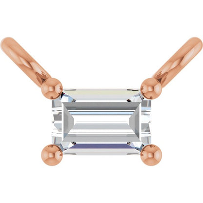 14K Yellow 1/8 CTW Lab-Grown Diamond Pendants Center