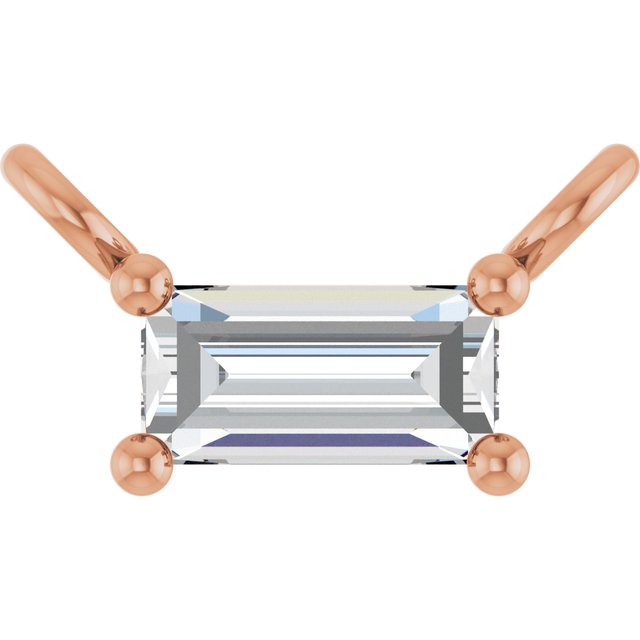 14K Yellow 1/8 CTW Lab-Grown Diamond Pendants Center