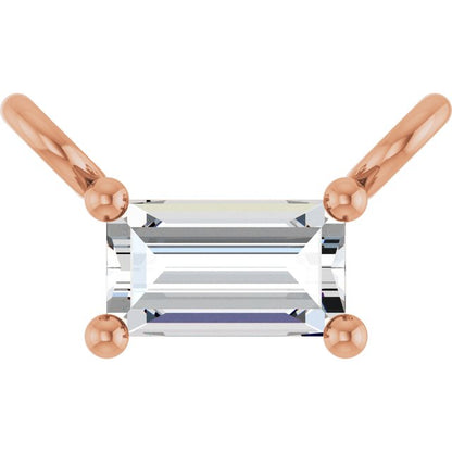 14K Yellow 1/8 CTW Lab-Grown Diamond Pendants Center