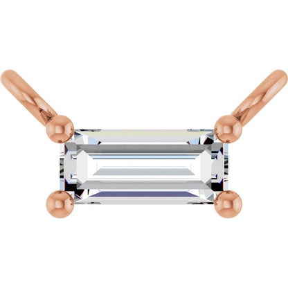 14K Yellow 1/8 CTW Lab-Grown Diamond Pendants Center