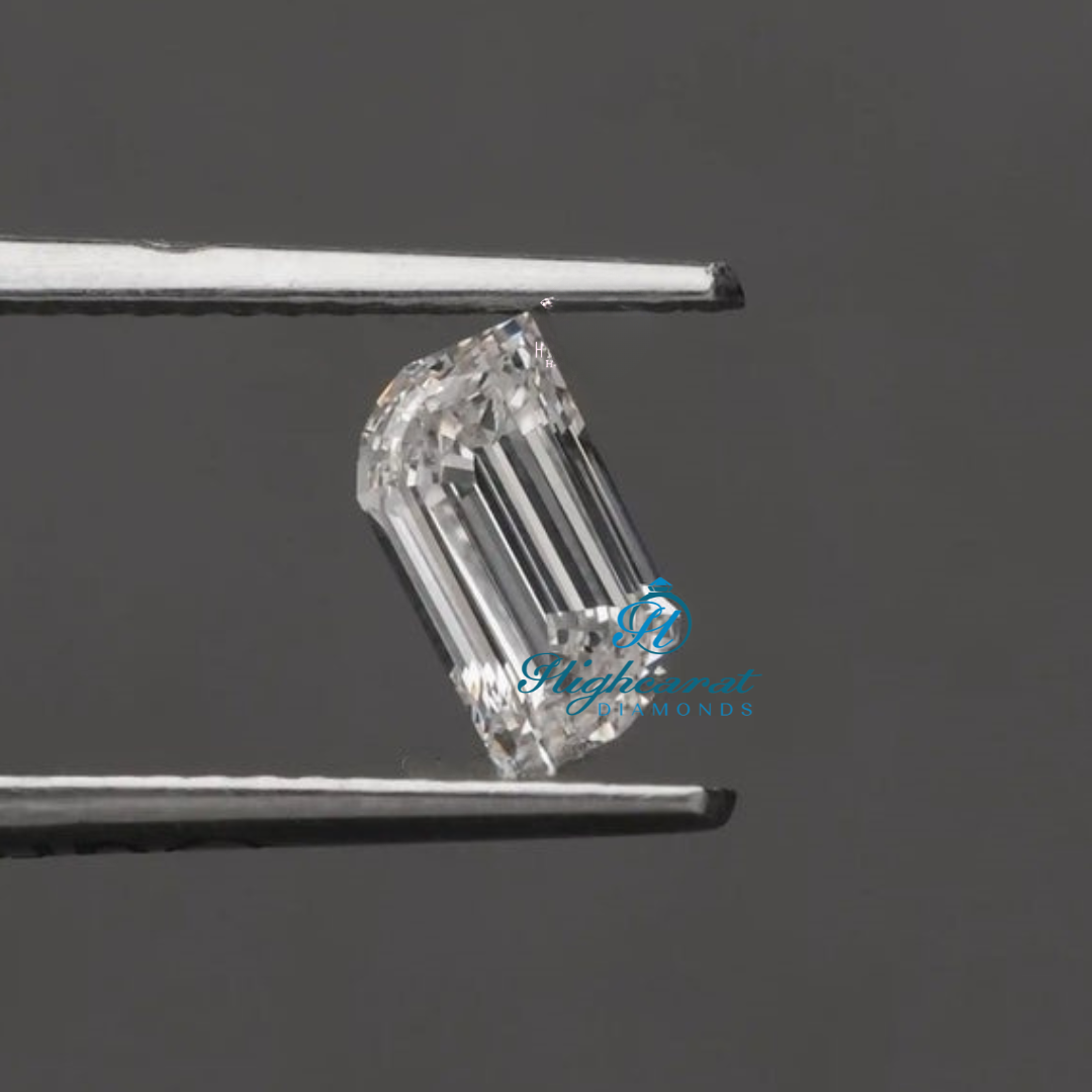 Flame Cut Elegant Diamond, Antique White Colorless Lab Grown Vintage Timeless Dainty Diamond Use For Custom Jewelry