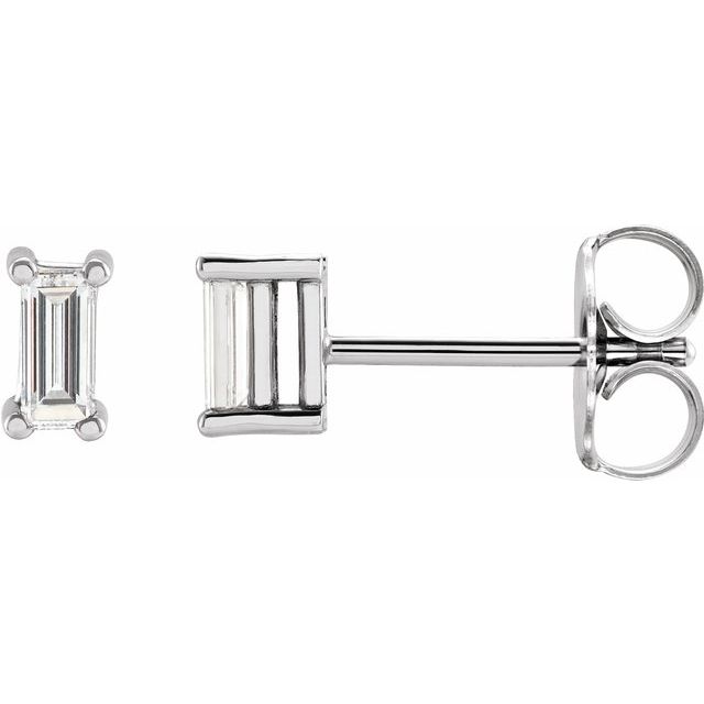 14K Rose 1/5 CTW Lab-Grown Diamond Stud Earrings