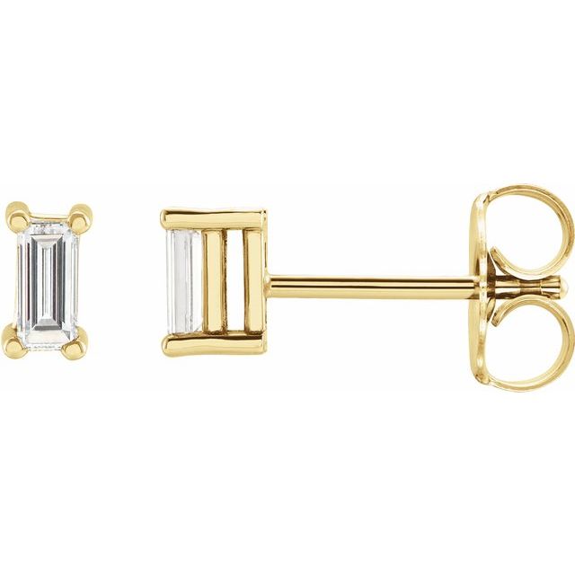 14K Rose 1/5 CTW Lab-Grown Diamond Stud Earrings