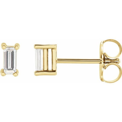 14K Rose 1/5 CTW Lab-Grown Diamond Stud Earrings
