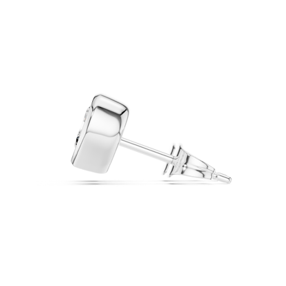 Heart Cut Lab Grown Diamond Vintage Stud Earrings