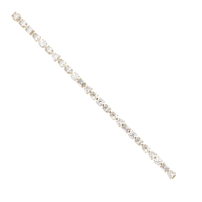 Mixed Shape Lab Grown Diamond Link Tennis Bracelet