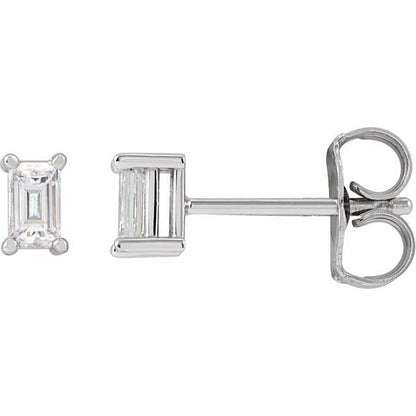 14K Rose 1/5 CTW Lab-Grown Diamond Stud Earrings