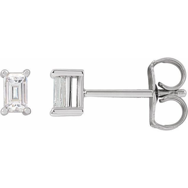 14K Rose 1/5 CTW Lab-Grown Diamond Stud Earrings