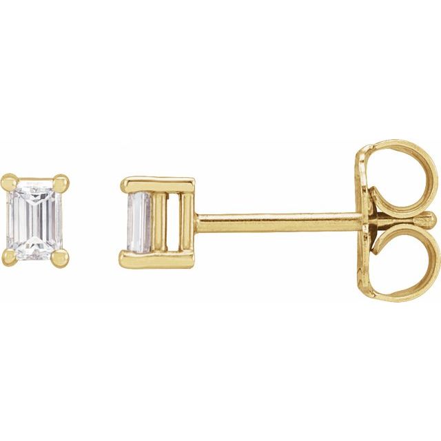 14K Rose 1/5 CTW Lab-Grown Diamond Stud Earrings