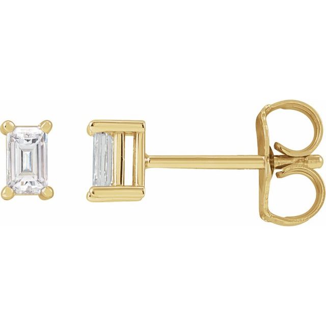 14K Rose 1/5 CTW Lab-Grown Diamond Stud Earrings