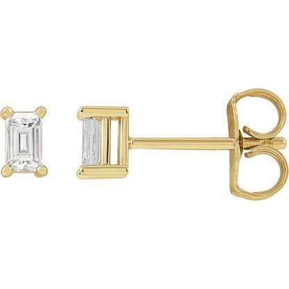 14K Rose 1/5 CTW Lab-Grown Diamond Stud Earrings