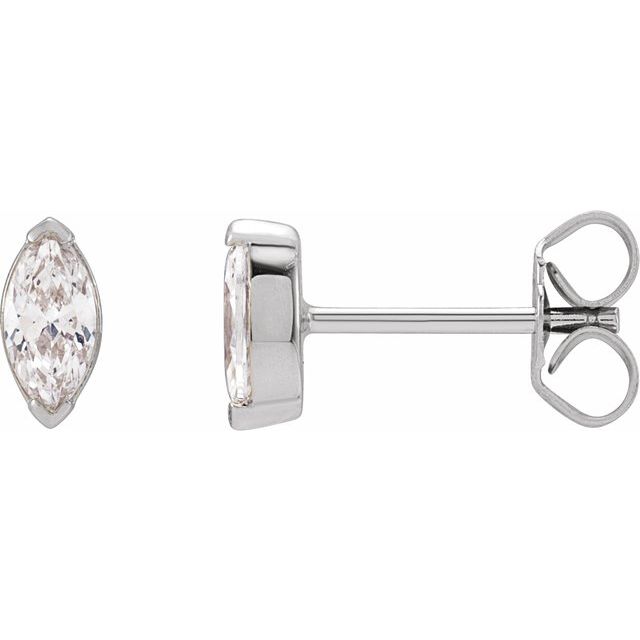 14K Yellow 1/3 CTW Lab-Grown Diamond Stud Earrings
