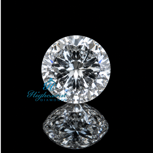 Antique Shape Portuguese Cut Round Lab Grown Diamond