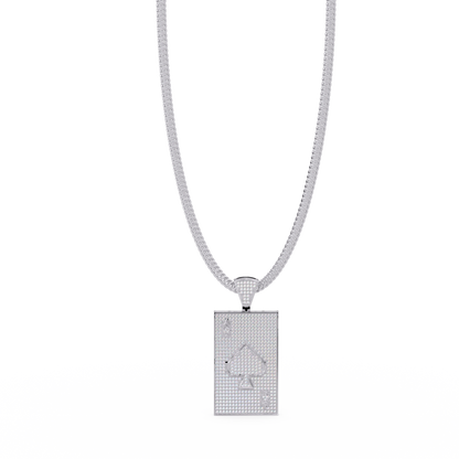 Ace Card Lab Diamond Pendant Hip Hop Necklace - HIGHCARAT DIAMONDS
