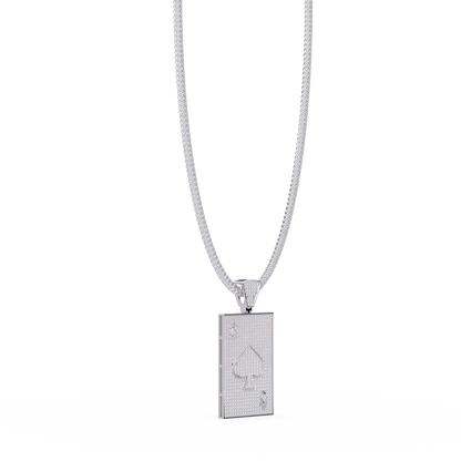 Ace Card Lab Diamond Pendant Hip Hop Necklace - HIGHCARAT DIAMONDS