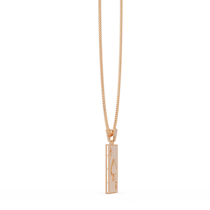 Ace Card Lab Diamond Pendant Hip Hop Necklace - HIGHCARAT DIAMONDS
