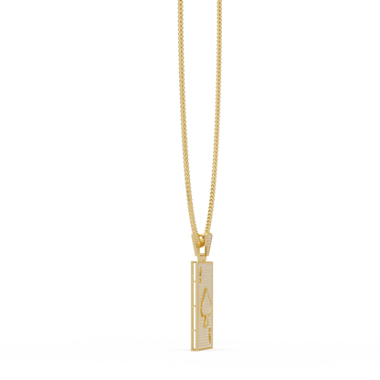 Ace Card Lab Diamond Pendant Hip Hop Necklace - HIGHCARAT DIAMONDS