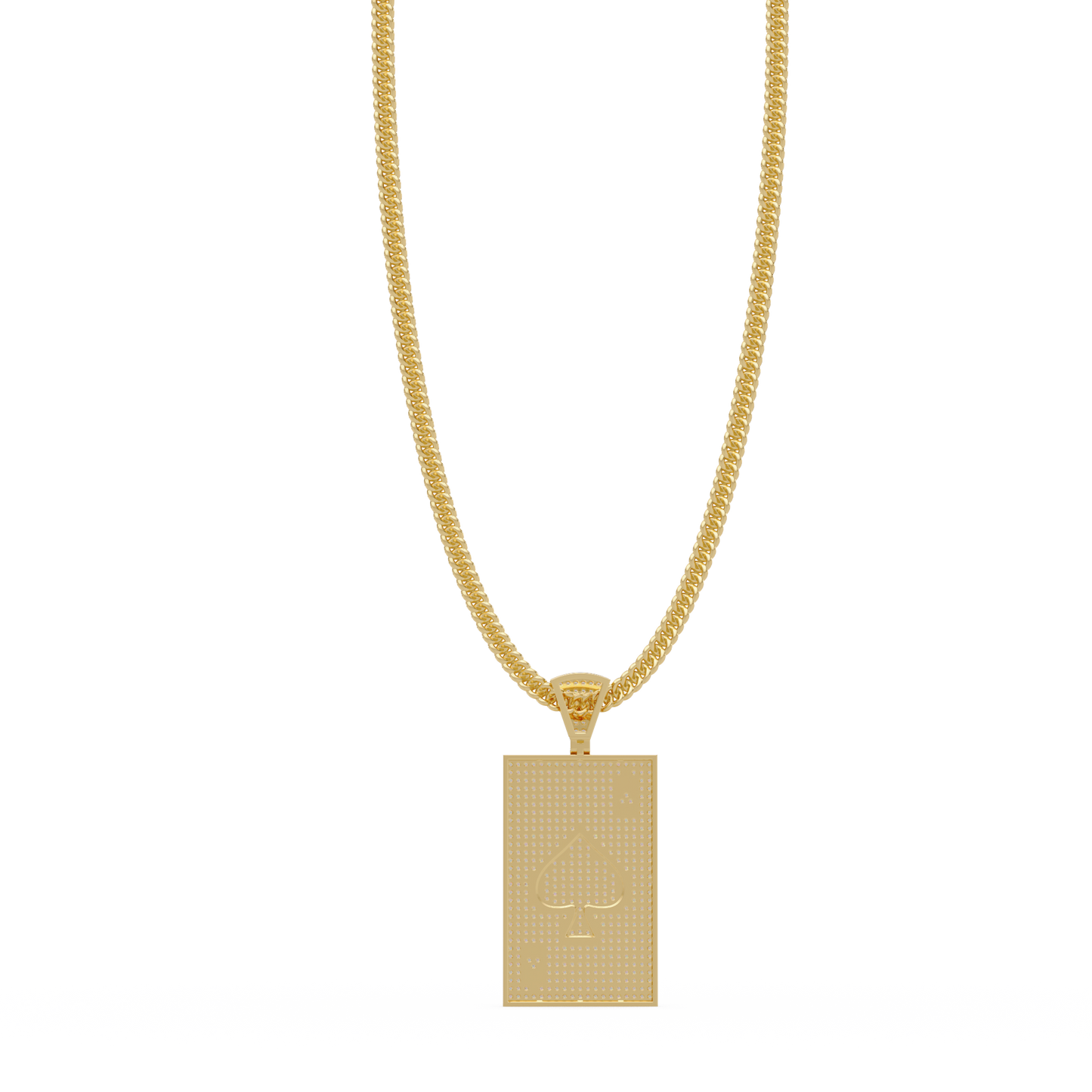 Ace Card Lab Diamond Pendant Hip Hop Necklace - HIGHCARAT DIAMONDS
