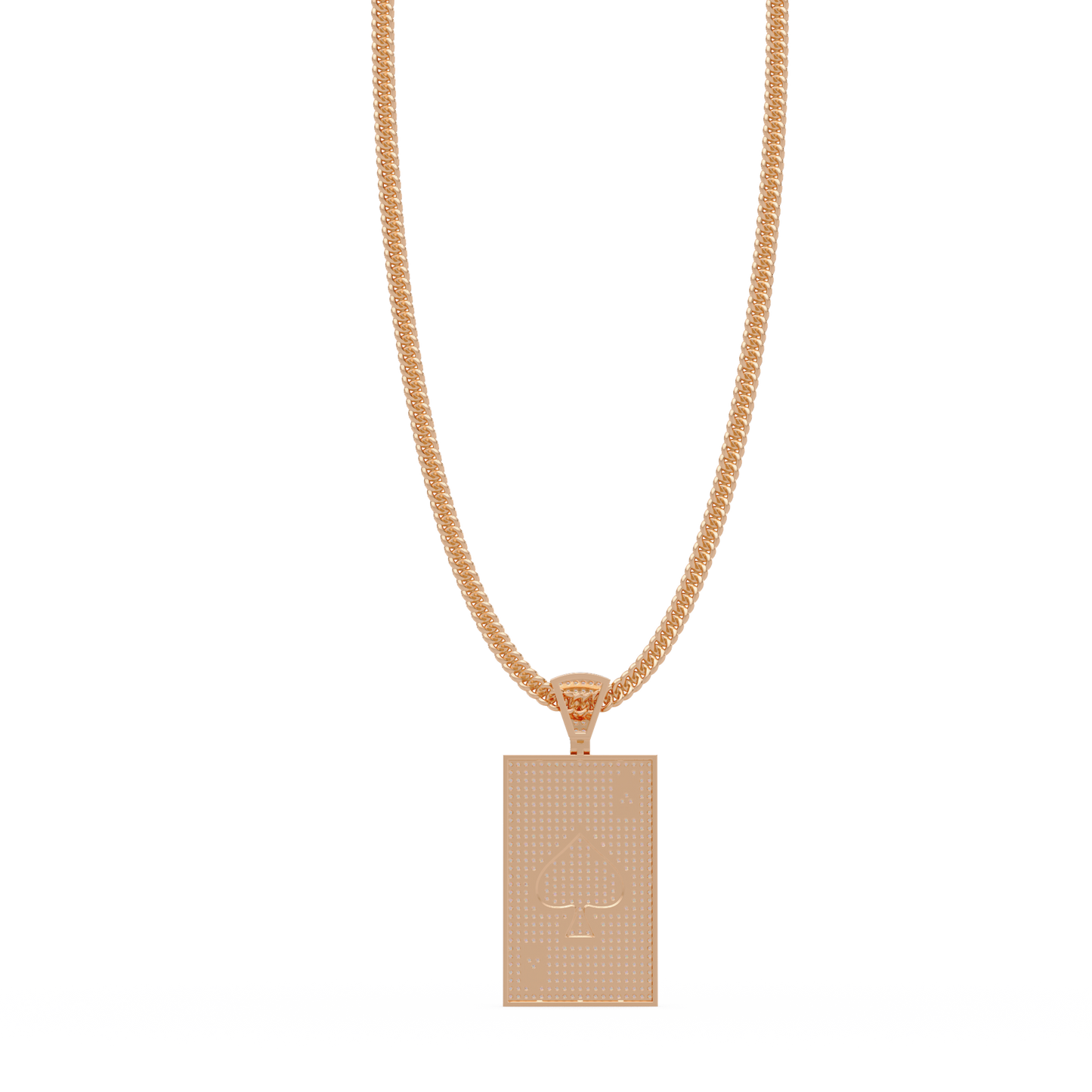 Ace Card Lab Diamond Pendant Hip Hop Necklace - HIGHCARAT DIAMONDS